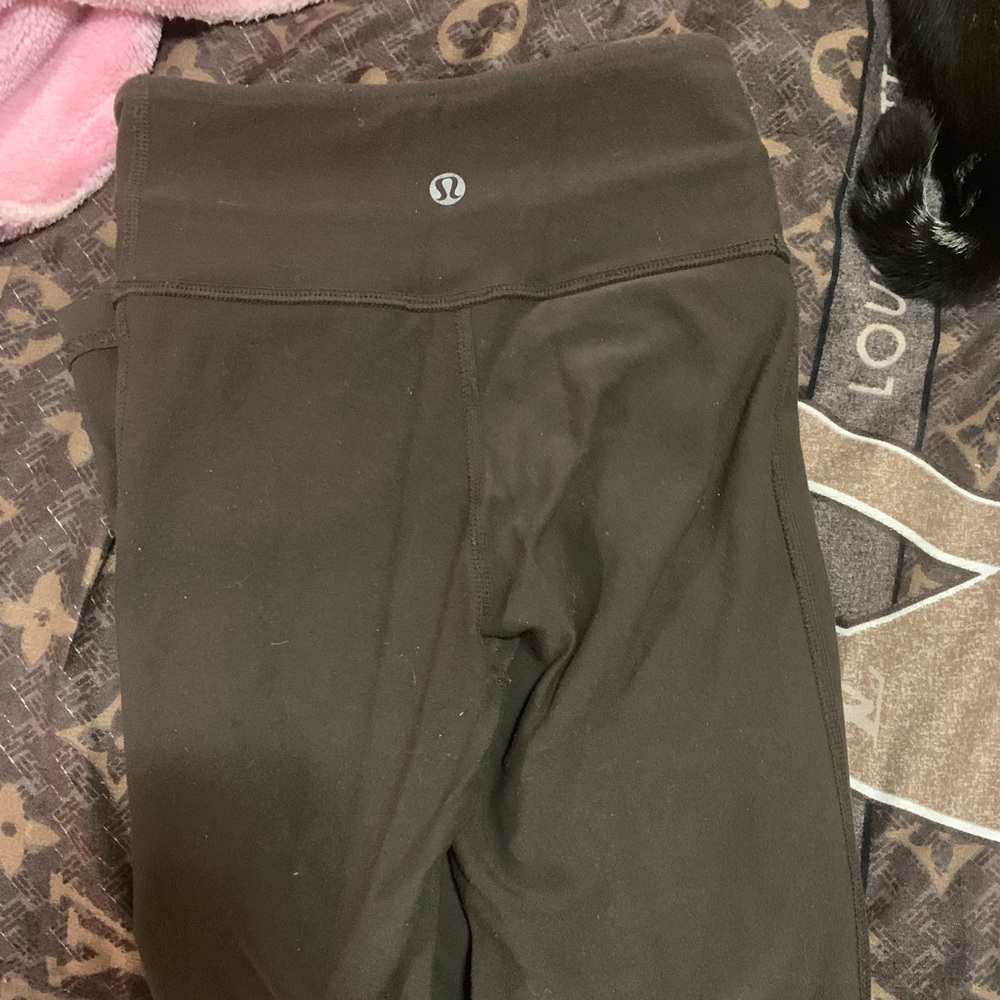 Brown Lulu Lemon pants